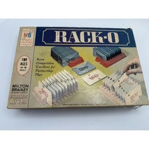 Vintage‎ Rack-O Game Milton Bradley Complete Classic Number Card Game